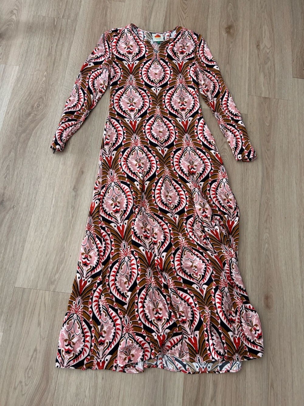 Farm Rio Long Sleeve Maxi - Picture 3 of 4